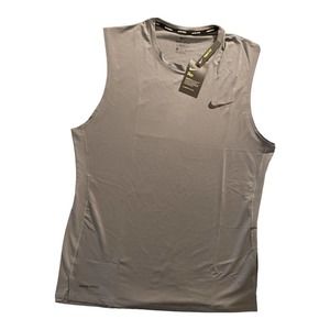 Nike Pro Compression Sleeveless Top Gray BV5600-084 3X